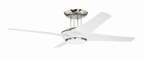 Cam 54''Ceiling Fan in White/Polished Nickel (46|CAM54WPLN4)