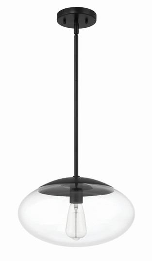 Gaze One Light Pendant in Flat Black (46|56894-FB)