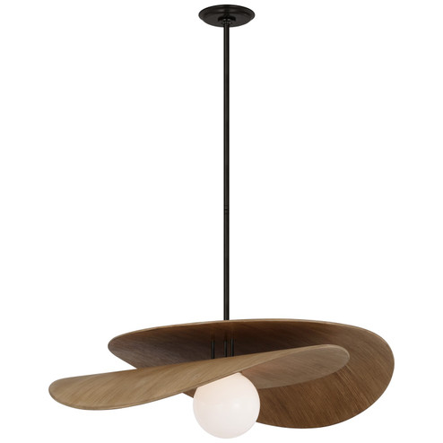 Mahalo LED Pendant in Bronze and Natural Oak (268|WS 5050BZ/NO-WG)