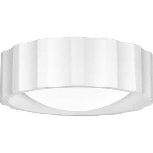 Quoizel Flush Mount Two Light Flush Mount in Textured White (10|QFL6173TW)