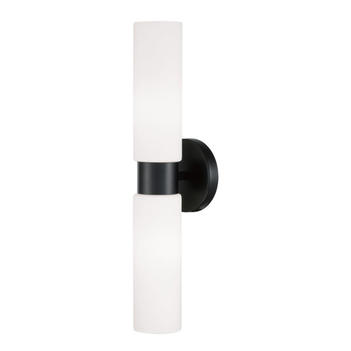 Theo Two Light Wall Sconce in Matte Black (65|652621MB)