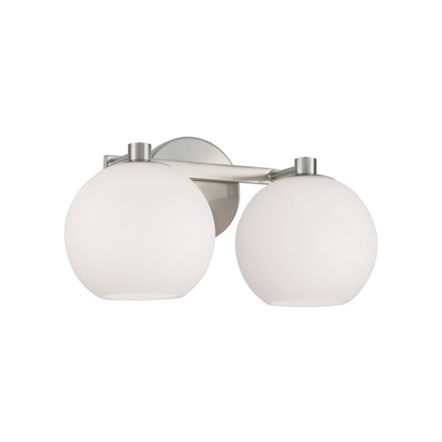 Ansley Two Light Vanity in Brushed Nickel (65|152121BN-548)