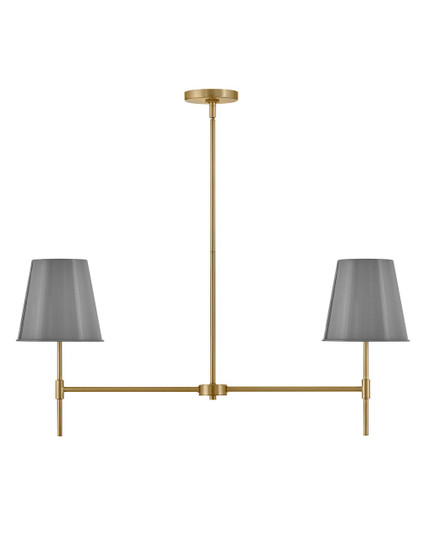 Blake LED Linear Chandelier in Lacquered Brass (531|83445LCB-FY)