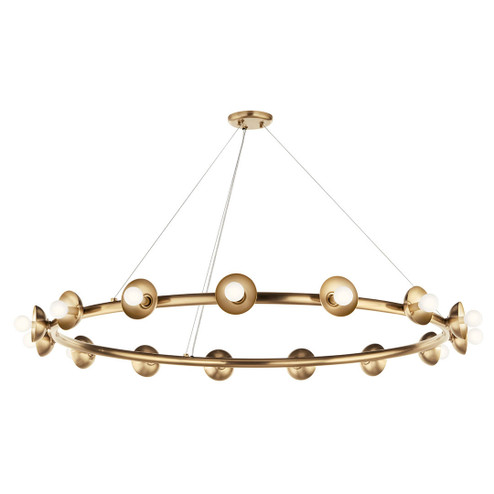 Palta 15 Light Chandelier in Champagne Bronze (12|52644CPZ)