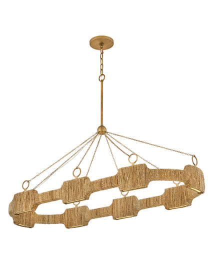 Raffi LED Linear Pendant in Burnished Gold (13|34107BNG)