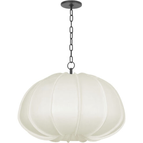 Bayu One Light Pendant in Forged Iron (67|F2626-FOR)
