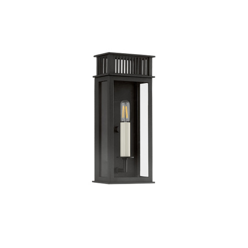 Gridley One Light Outdoor Wall Sconce in Texture Black (67|B6013-TBK)