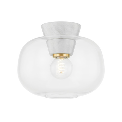 Ariella One Light Flush Mount in Aged Brass (428|H869501-AGB)