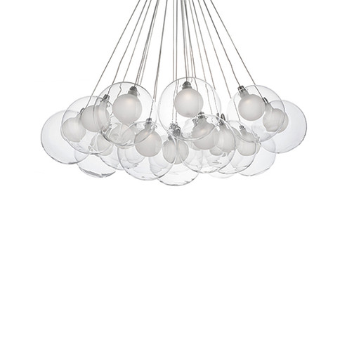 Bolla LED Chandelier in Opal Glass (347|CH3128-OP)