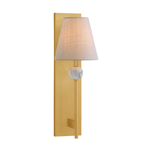 Travis One Light Wall Sconce in Warm Brass (51|9-1968-1-322) Travis One Light Wall Sconce in Warm Brass (51|9-1968-1-322)