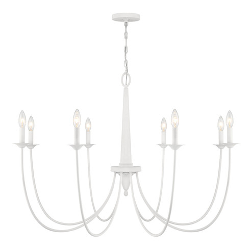 Stonecrest Eight Light Chandelier in Bisque White (51|1-1202-8-83)