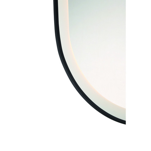 Sara LED Mirror in Black (40|47562-028)
