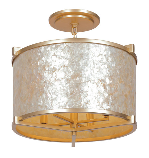 Sommers Bend Four Light Semi Flush Mount in Fawn Gold (29|N1934-760)