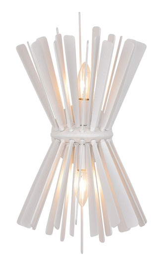 Confluence Two Light Wall Sconce in Piastra White (29|N1902-792)