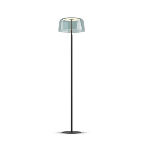 Yurei LED Floor Lamp in Matte Black (240|YUF-SW-MTB+SBLU)