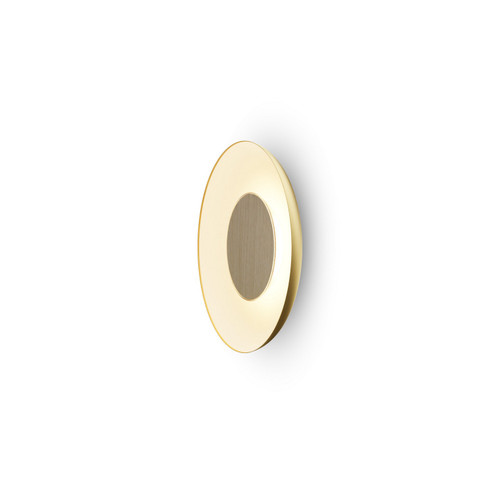 Ramen LED Wall Sconce in Gold W/ Matte White (240|RMW-09-SW-WOK-HW+18BD-GMW)