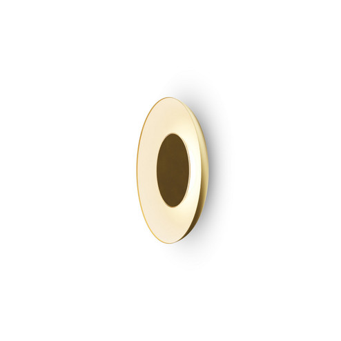 Ramen LED Wall Sconce in Gold w/ Matte White (240|RMW-09-SW-BRS-HW+18BD-GMW)