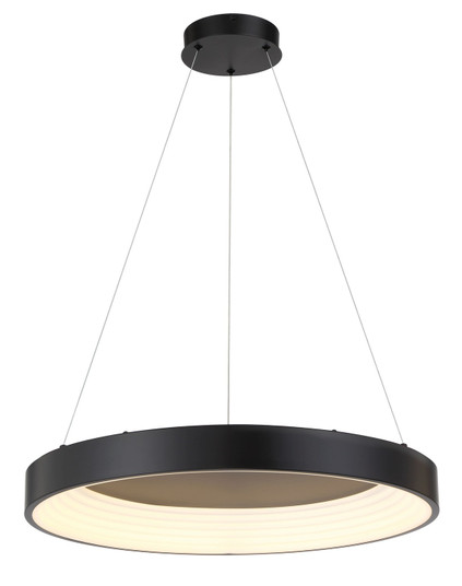 Conc LED Pendant in Coal Black (42|P5555-66A-L)