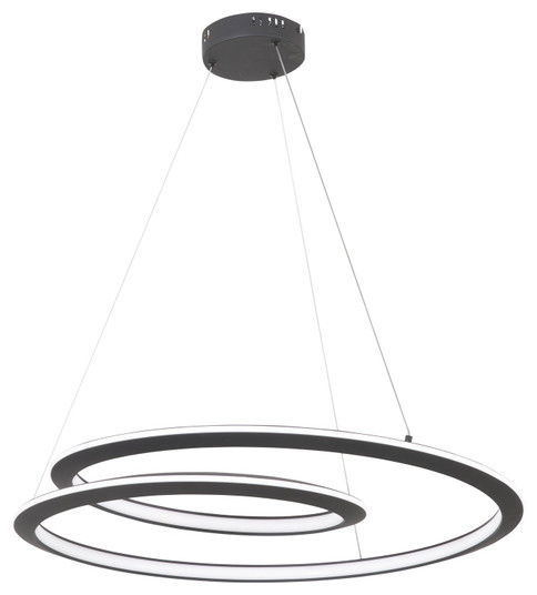 Infinite LED Pendant in Sand Coal (42|P1970-066-L)