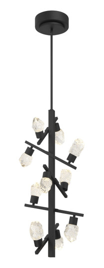 Kosmyc LED Foyer Pendant in Sand Coal Black (42|P1536-066-L)