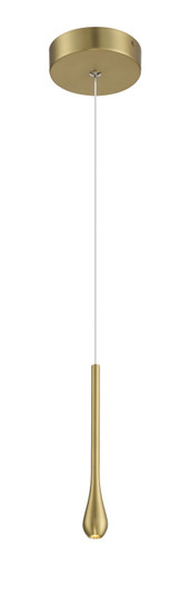 Pingo LED Mini Pendant in Soft Brass (42|P1461-695-L)