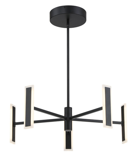 Edge LED Chandelier in Coal (42|P1415-66A-L)