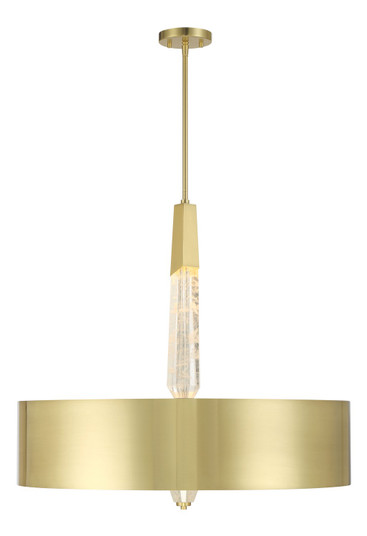 Drifting Droplets Five Light Pendant in Brushed Brass (42|P1285-859-L)