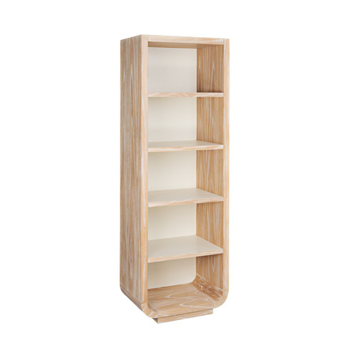 Wavecrest Bookcase in Off White (45|S0115-11774)