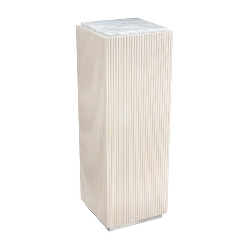 Tate Pedestal in Whitewash (45|H0017-10807)