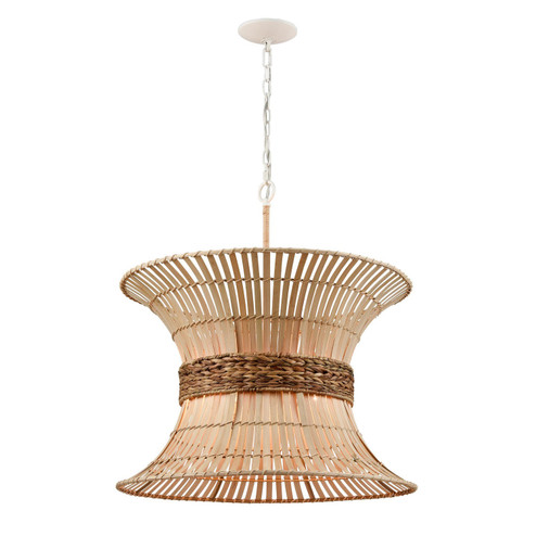 Southern Breeze Three Light Pendant in White Coral (45|75083/3)