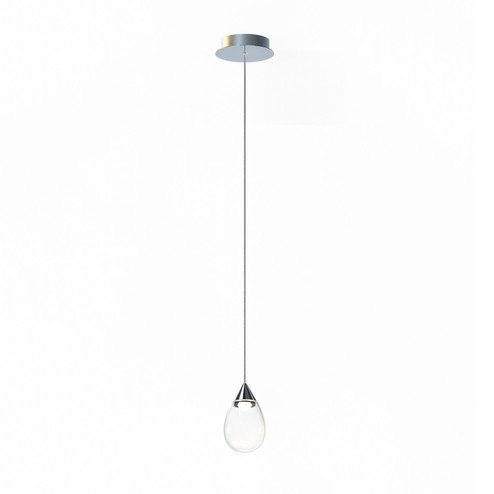 Dewdrop LED Mini Pendant in Polished Chrome (86|E21561-18PC)