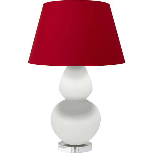 Double Gourd One Light Table Lamp in Matte Daisy Glazed Ceramic w/Lucite (165|MDY23R)