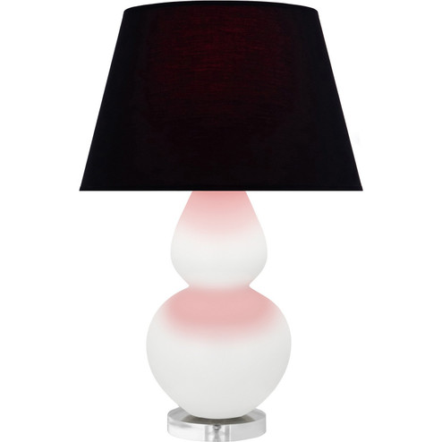 Double Gourd One Light Table Lamp in Matte Daisy Glazed Ceramic w/Lucite (165|MDY23K)