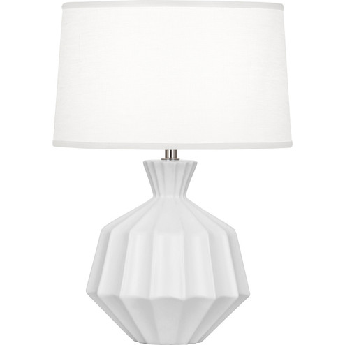 Small Orion One Light Accent Lamp in Matte Daisy Glazed Ceramic (165|MDY18)