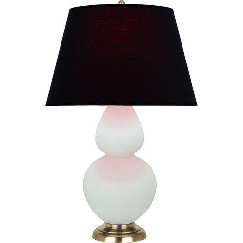Double Gourd One Light Table Lamp in Matte Celadon Glazed Ceramic w/Antique Natural Brass (165|MCL55K)