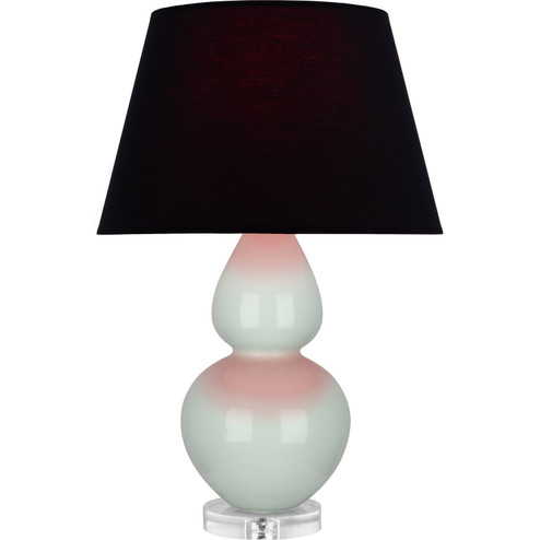 Double Gourd One Light Table Lamp in Celadon Glazed Ceramic w/Lucite (165|A791K)
