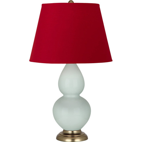 Double Gourd One Light Table Lamp in Celadon Glazed Ceramic w/Antique Natural Brass (165|1789R)