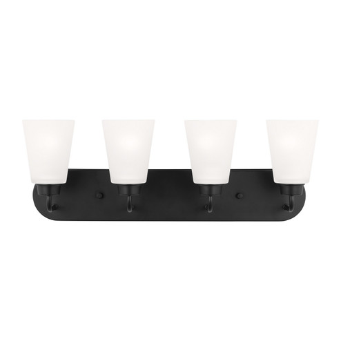 Kerrville Four Light Wall / Bath in Midnight Black (1|4415204-112)