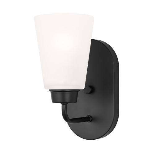 Kerrville One Light Wall / Bath Sconce in Midnight Black (1|4115201-112)