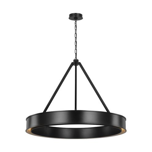 Leonard LED Chandelier in Aged Iron (454|LC1221AI-L1)