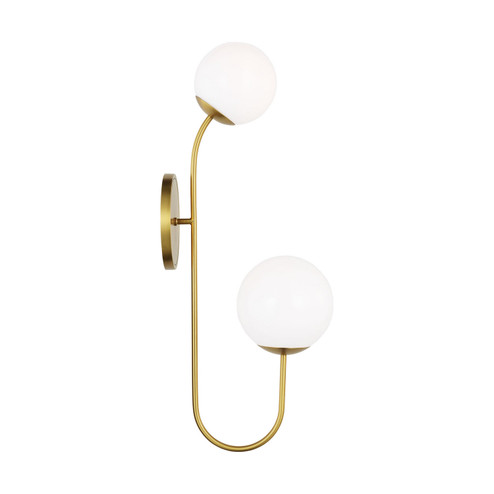 Noemie LED Wall Sconce in Burnished Brass (454|KSW1142BBS)