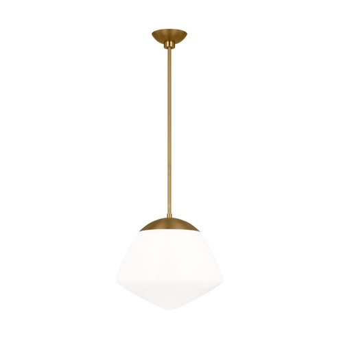Milne One Light Pendant in Burnished Brass (454|EP1361BBS)