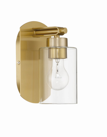 Hendrix One Light Wall Sconce in Satin Brass (46|17605SB1)