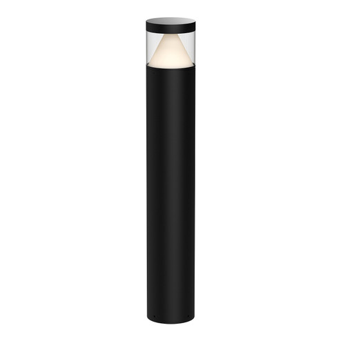 Hanover LED Exterior Bollard in Black (347|EB49740-BK-UNV)