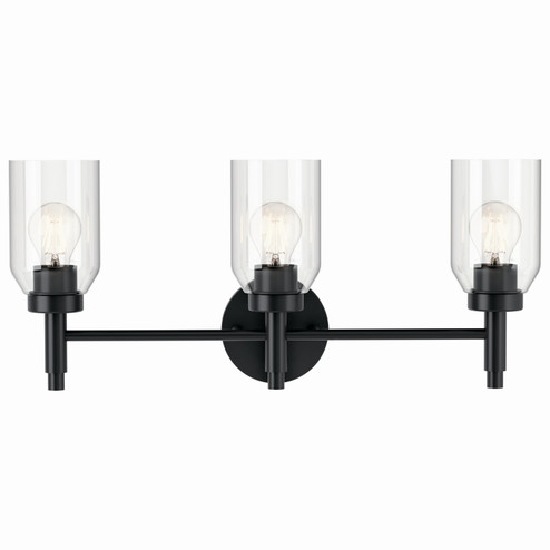 Madden Three Light Vanity in Black (12|55185BK)