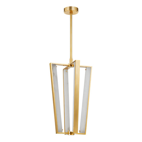 Edgemere LED Pendant in Aged Brass (70|4054-AGB)
