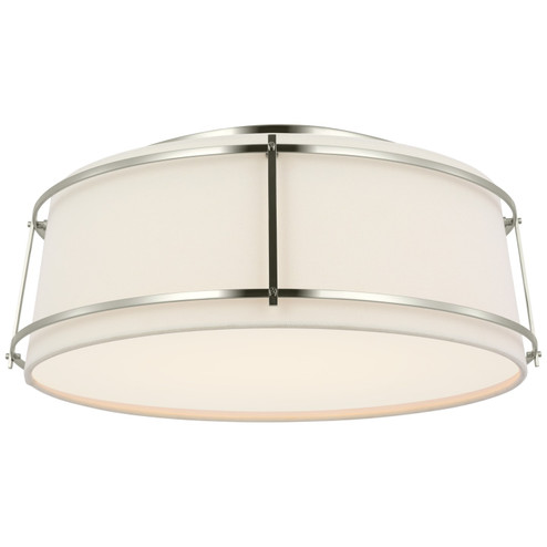 Callaway LED Flush Mount in Polished Nickel (268|S 4687PN-L/FA)