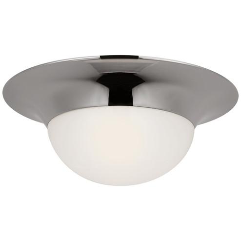 Cluny LED Flush Mount in Polished Nickel (268|PCD 4002PN-WG)