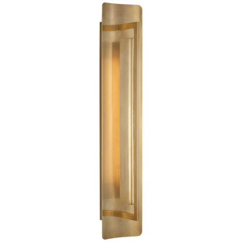 Tristan LED Wall Sconce in Hand-Rubbed Antique Brass (268|IKF 2140HAB)