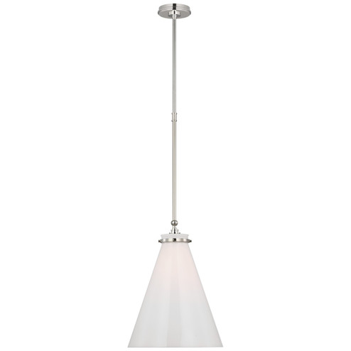 Parkington LED Pendant in Polished Nickel (268|CHC 5532PN-WG) Parkington LED Pendant in Polished Nickel (268|CHC 5532PN-WG)